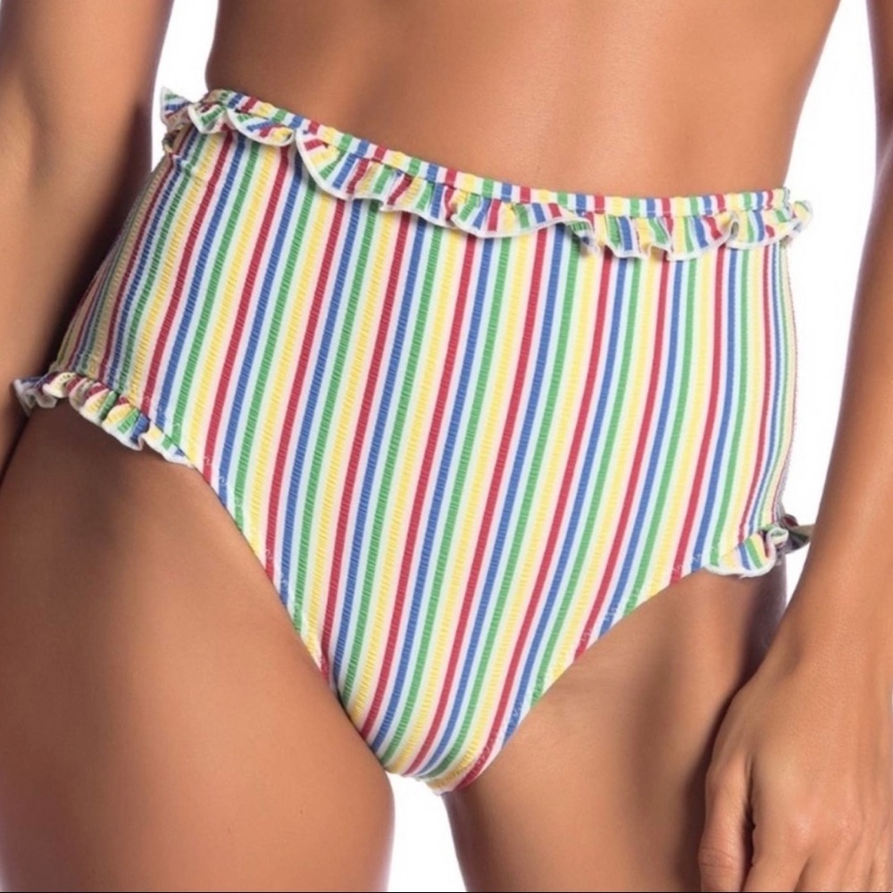 NWT!! SOILID & STRIPED Bikini Bottoms size M